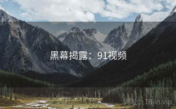 黑幕揭露：91视频