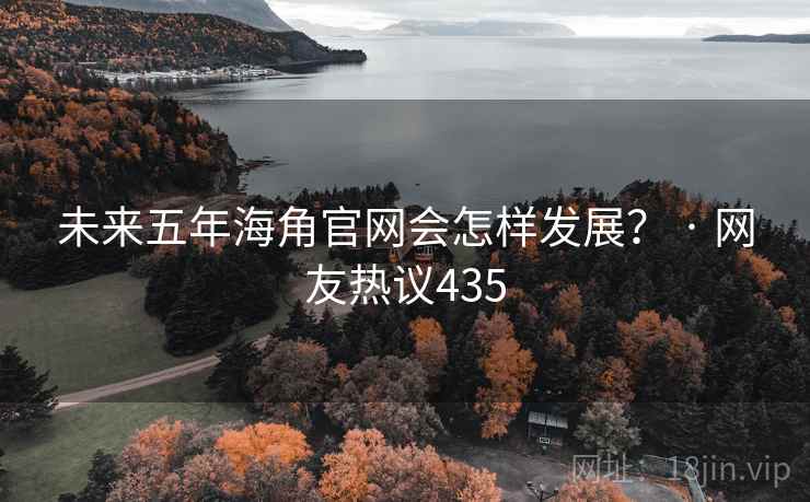 未来五年海角官网会怎样发展？ · 网友热议435